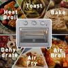 OHHO, Household Multi-Function Air Fryer, Oven, 360° Rotating Roasting, Two Types Optional, 22L
