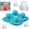 1pc; Octopus Ice Tray(5.12''×5.12''); Ice Cube Molds; DIY Cocktail Ice Balls; Home Supplies; Party Game Supplies; Birthday Gifts; Children's Day Gift