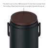 Healter 1.6 Litres Vacuum Insulated Food Flasks for Hot Food;  1600ml Stainless Steel Thermal Soup Container/ Food Jar with 2 inner boxes for Adult;